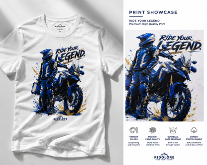 RIDOLORE RIDE YOUR LEGEND - Unisex Stretch Tees