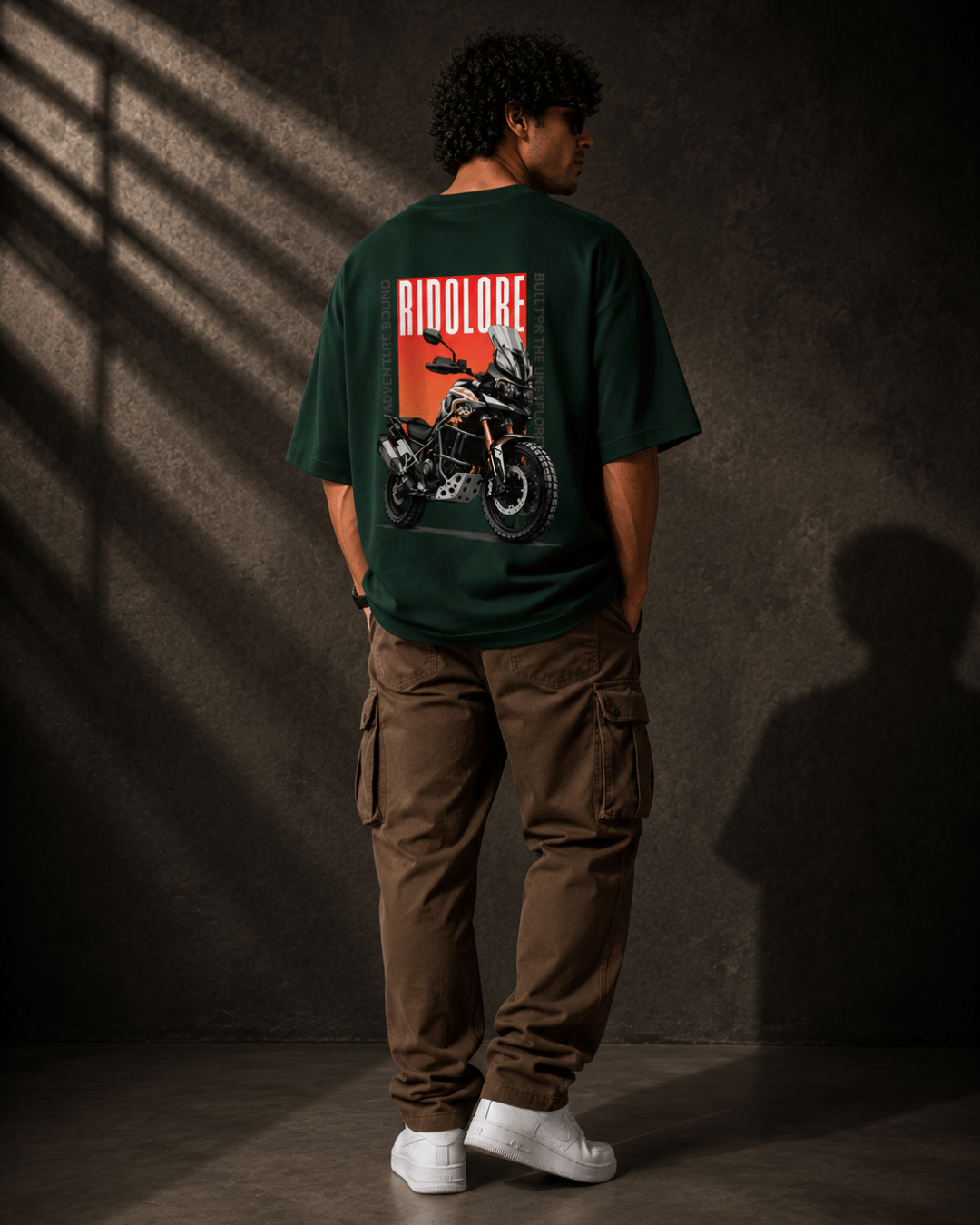 RIDOLORE ADVENTURE EDITION -Unisex Terry Oversized Tee