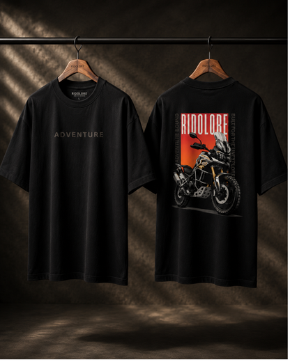 RIDOLORE ADVENTURE EDITION -Unisex Terry Oversized Tee