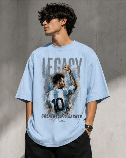 WORLD CUP LM10 Edition - Unisex Terry Oversized Tee