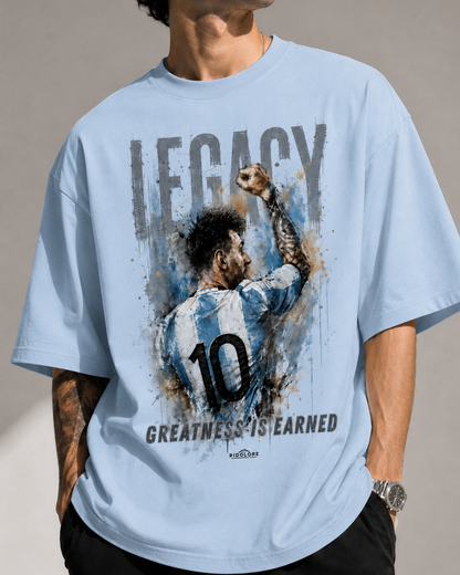 WORLD CUP LM10 Edition - Unisex Terry Oversized Tee