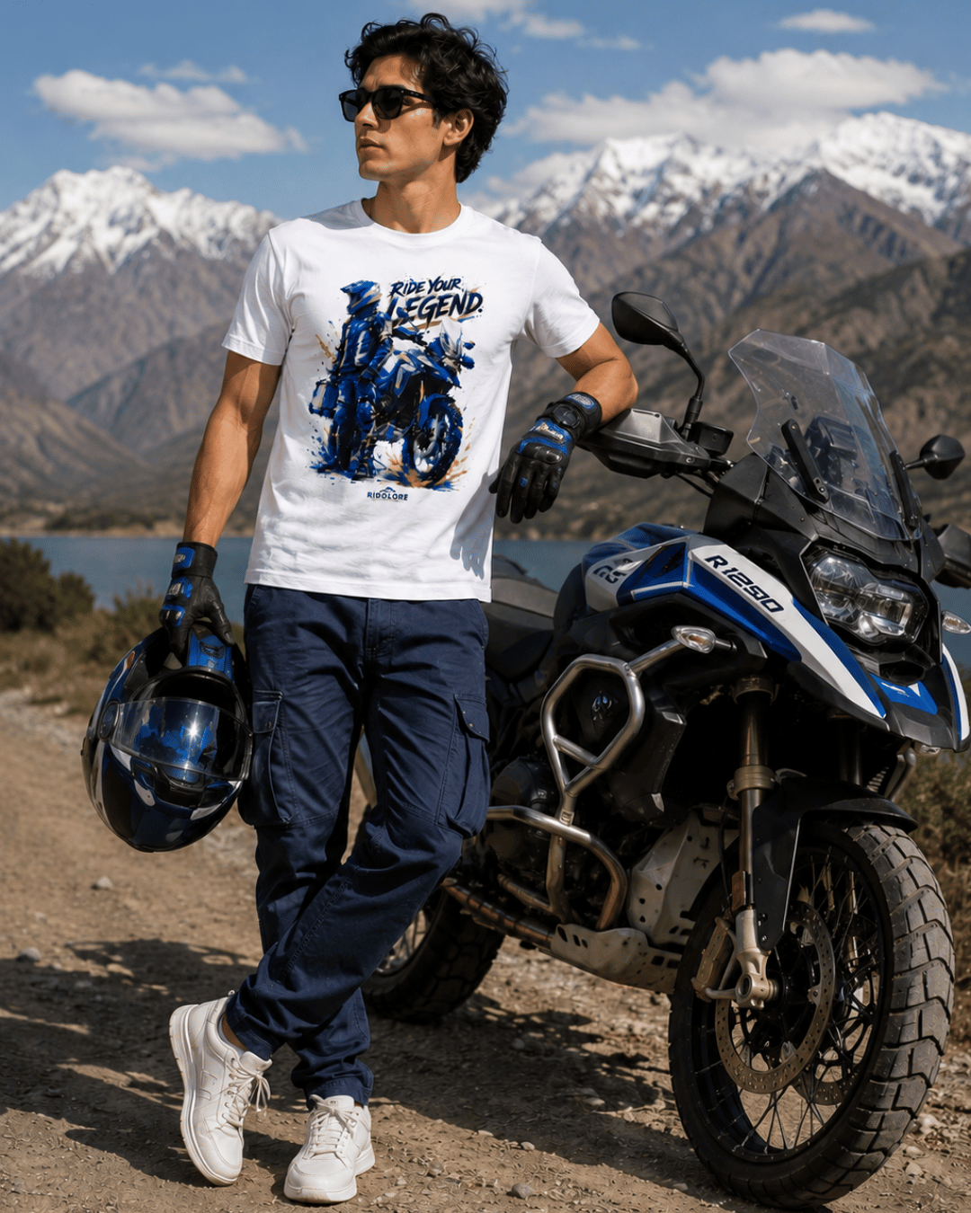 RIDOLORE RIDE YOUR LEGEND - Unisex Stretch Tees