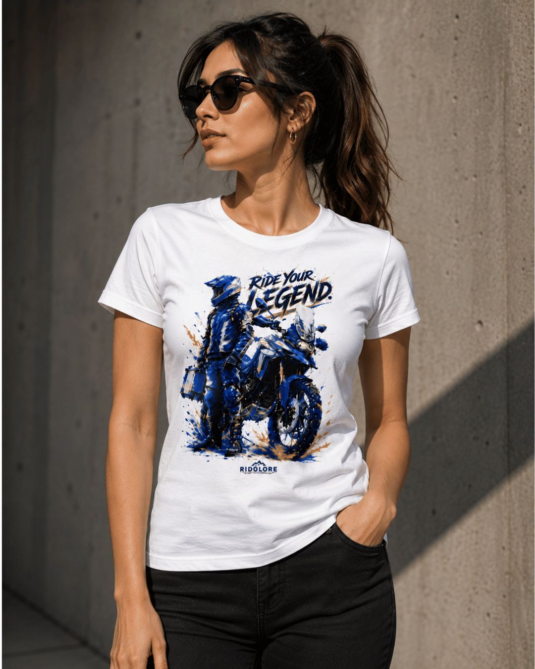 RIDOLORE RIDE YOUR LEGEND - Unisex Stretch Tees
