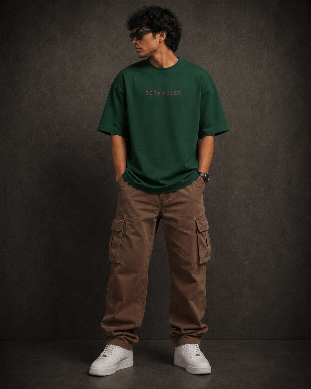 RIDOLORE SCRAMBLER EDITION - Unisex Terry Oversized Tee