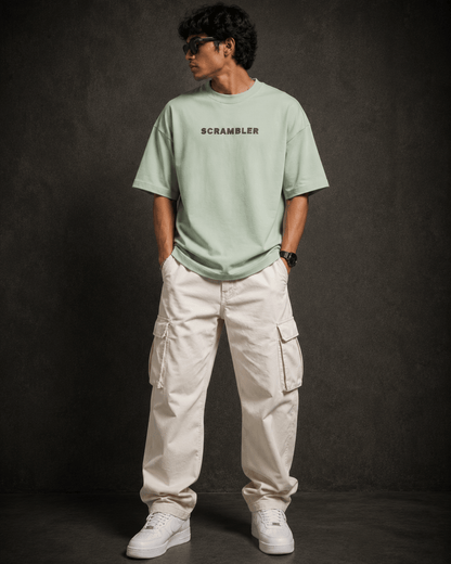 RIDOLORE SCRAMBLER EDITION - Unisex Terry Oversized Tee