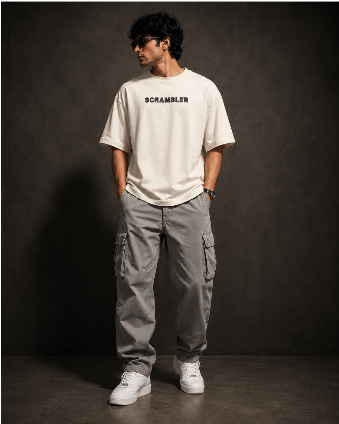 RIDOLORE SCRAMBLER EDITION - Unisex Terry Oversized Tee